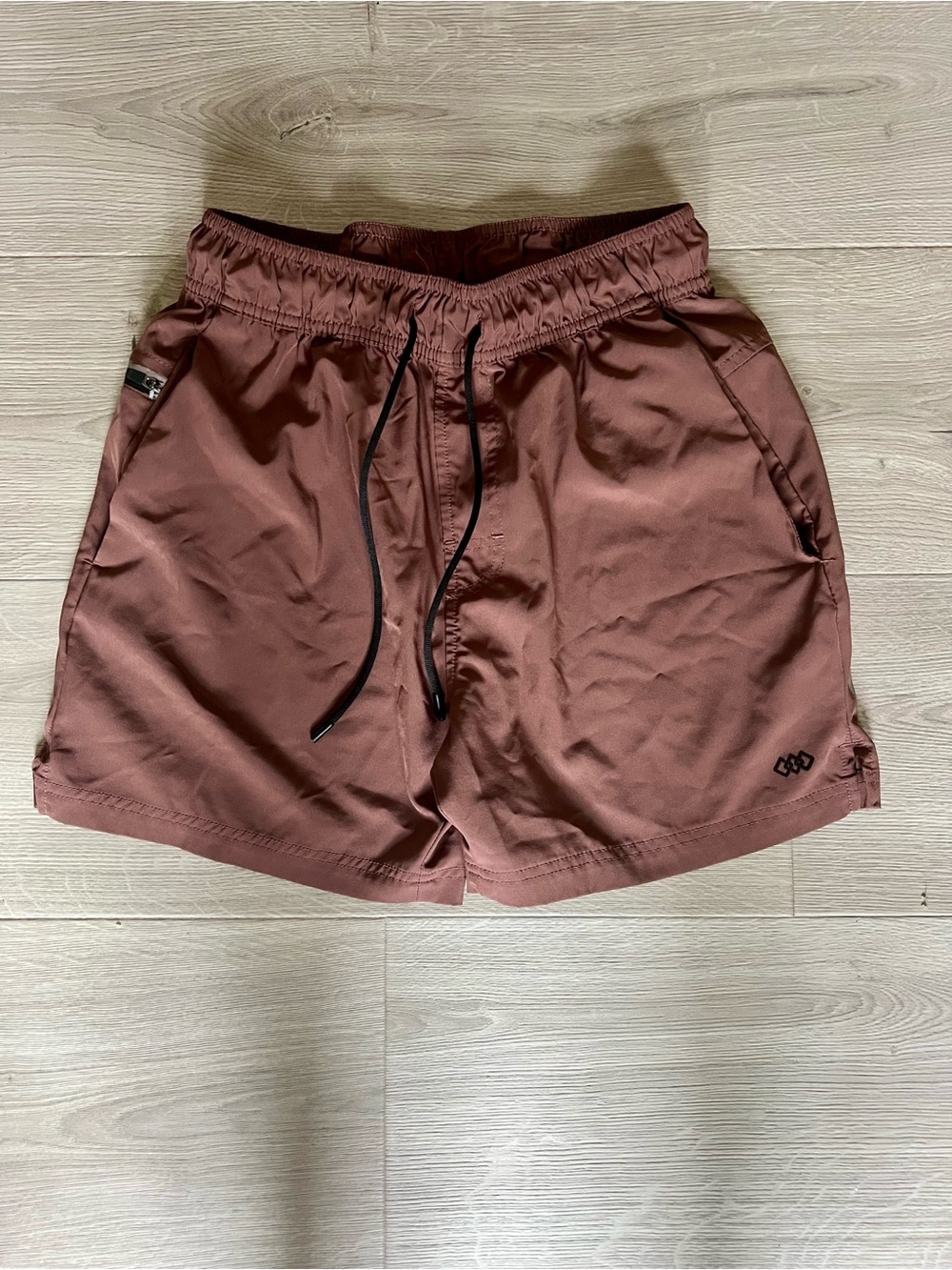 LEG3ND Men’s Athletic Shorts Size Small Brown Running Gym Lightweight​
